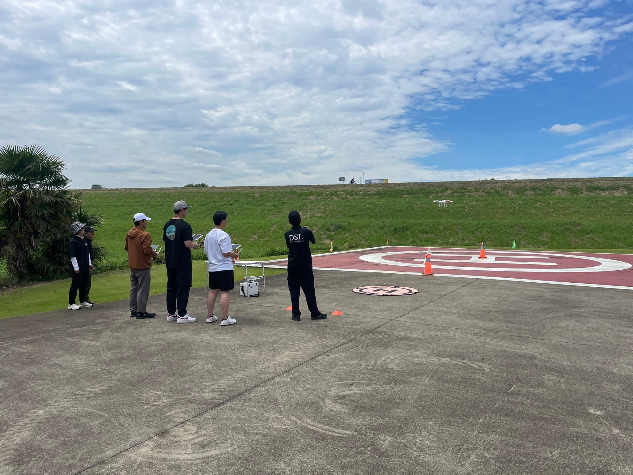 流山校の実技訓練の様子