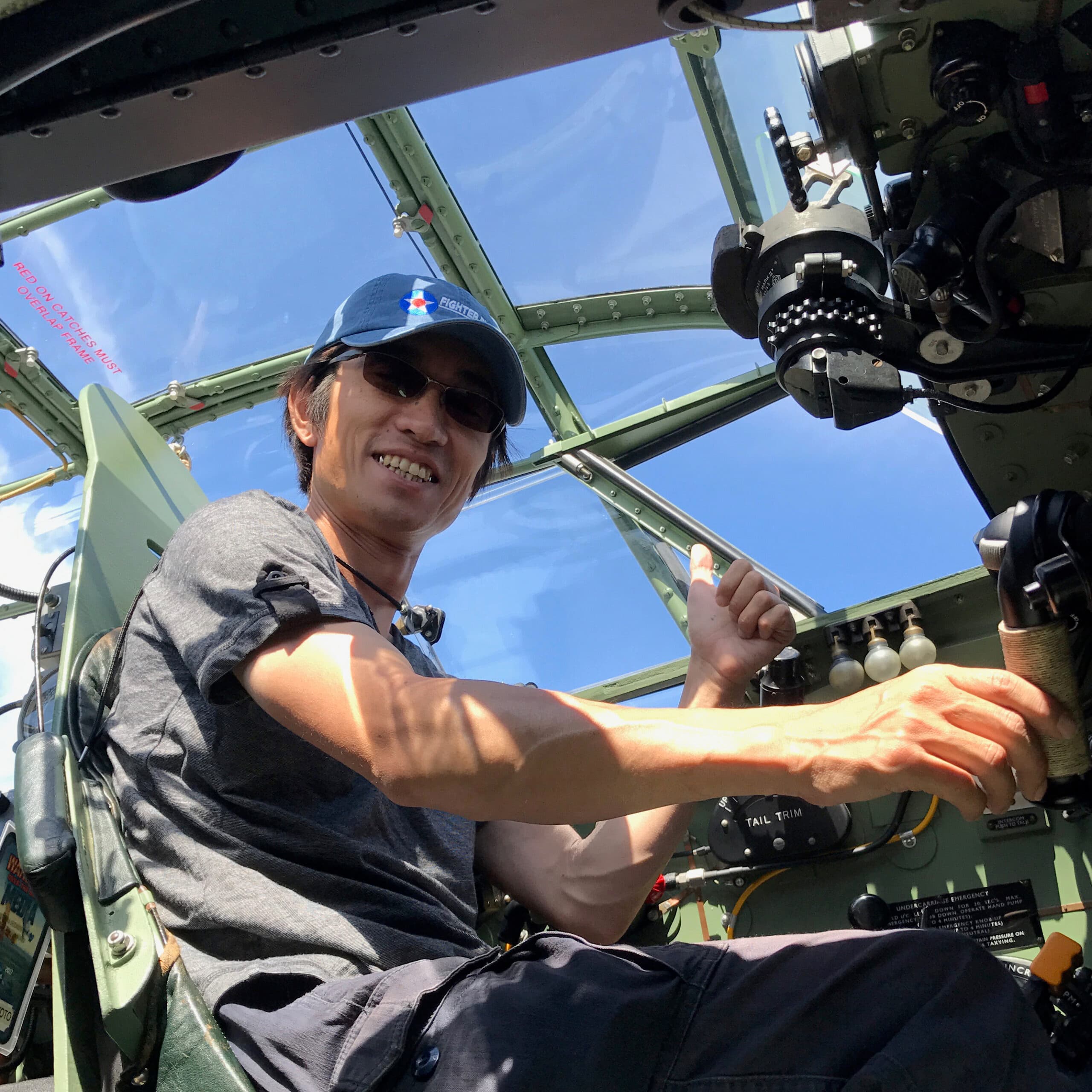 チーフインストラクター 山本大介氏による空撮現場